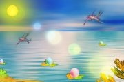 SpheresOnTheWater